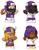 Minnesota Vikings 4-Piece NFL Little People Collector Set