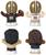 New Orleans Saints 4-Piece NFL Little People Collector Set