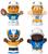 Los Angeles Chargers 4-Piece NFL Little People Collector Set