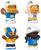 Los Angeles Chargers 4-Piece NFL Little People Collector Set