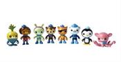 Octonauts Octo-Crew 3 Inch Mini Figure Set | 8 Figures