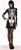 Skeleton Hooded Mini Dress Adult Costume
