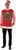Red Light-Up Wreath Women's Ugly Christmas Sweater
