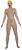 Fake Naked Nude Inflatable Doll Woman Costume