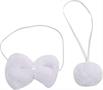 Animal Costume Accessory Kit Adult: White Bunny