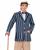 Roaring 20's Mens Boater Adult Costume Jacket