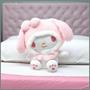 Sanrio My Melody Pink Eyes 9.5 Inch Plush