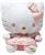 Sanrio Hello Kitty White & Pink Dress 9.5 Inch Plush