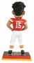 Kansas City Chiefs Patrick Mahomes #15 2018 MVP Award NFL Resin Bobblehead