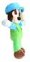 Super Mario 8.5 Inch Character Plush | Ice Luigi