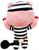 Gloomy Bear Orange Convict 8 Inch Collector Plush