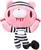 Gloomy Bear Orange Convict 8 Inch Collector Plush