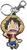 One Piece Luffy PVC Keychain