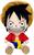 One Piece Zou Arc Monkey D. Luffy 6 Inch Sitting Plush
