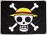 One Piece Luffy's Straw Hat Pirates Skull Flag