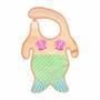 Mermaid Baby Bib