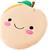 GAMAGO Peach Heating Pad & Pillow Huggable