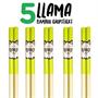 Llama Bamboo Chopstick Set of 5