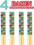 Ramen GAMAGO Cast Bamboo Chopsticks | Set of 4