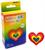 Rainbow Heart Adhesive Bandages | 18 Count