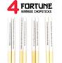 Fortune GAMAGO Cast Bamboo Chopsticks | Set of 4