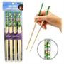 Bob Ross GAMAGO Cast Bamboo Chopsticks | Set of 4