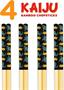 Godzila GAMAGO Cast Bamboo Chopsticks | Set of 4