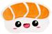 GAMAGO Sushi (Salmon) Heating Pad & Pillow Huggable