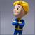 Fallout 4 Vault Boy 111 Arms Crossed 12 Inch PVC Bobblehead
