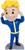 Fallout 76 Vault Boy Strength 12 Inch PVC Bobblehead
