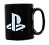 PlayStation Logo and Icons Black Ceramic Coffee Mug
