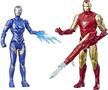 Marvel Avengers 6 Inch Action Figure Team Pack | Iron Man & Rescue