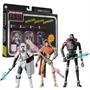 Star Wars Jedi Survivor 3.75 Inch Action Figure 3 Pack
