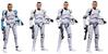 Star Wars 3.75 Inch Action Figure 4-Pack | Phase I Clone Troopers