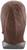 Dark Brown Pro Bald Head Adult Costume Accessory | One Size