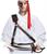 Leatherlike Backstrap Sword Holder Adult Costume Accessory | Lace Up