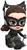 DC Batman The Dark Knight Rises Catwoman with Batpod Cosbaby (S) Bobblehead
