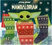 Star Wars Mandalorian The Child Womens 12 Days of Socks in Advent Gift Box