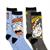 Cuphead Adult Crew Sock | Cuphead and Mugman Socks | 2-Pack Bravo and Knockout