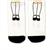 The Shining Collectibles | The Shining Exclusive Grady Twins White Crew Socks