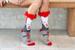 IT Pennywise Athletic Crew Socks - Tube Socks for Adults with 3D Print - 1 Pair