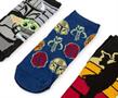 Star Wars: The Mandalorian Unisex Low-Cut Socks | Set B | 5 Pairs | Size 4-10