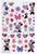 Disney Minnie Mouse Sticker Book | 4 Sheets | Over 300 Stickers