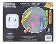 Pokemon 5 Pack Jumbo Sidewalk Chalk with Holders
