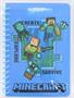 Minecraft Spiral Notebook with Pen | 50 Sheets
