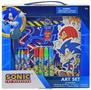 Sonic The Hedgehog Art Set | Notebook, Crayons, Markers, More