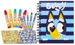Bluey Art Set | Sketchbook, Crayons, Markers, More