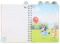 Bluey 4 Tab Spiral Bound Notebook