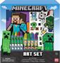Minecraft Kids Coloring Art Set | Stickers & Stampers