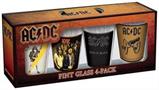 AC/DC Classic Covers 16oz Pint Glass Set of 4